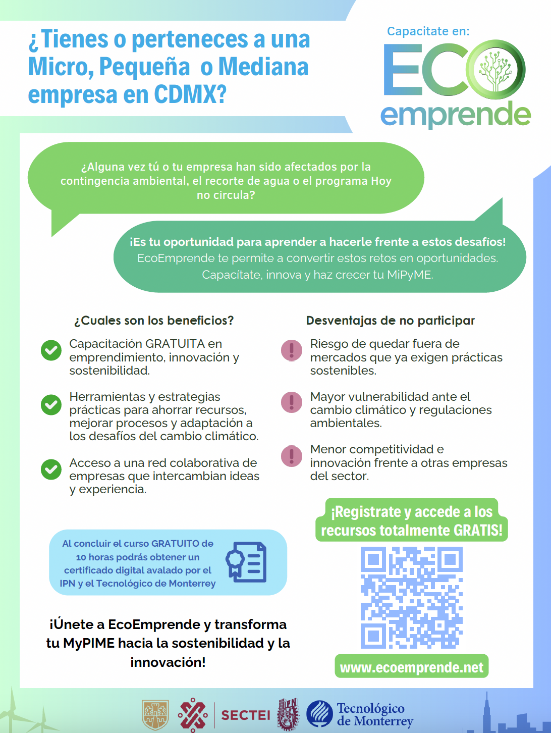 Red EcoEmprende impulsa la resiliencia y sostenibilidad de las MiPyMEs ante el cambio climático