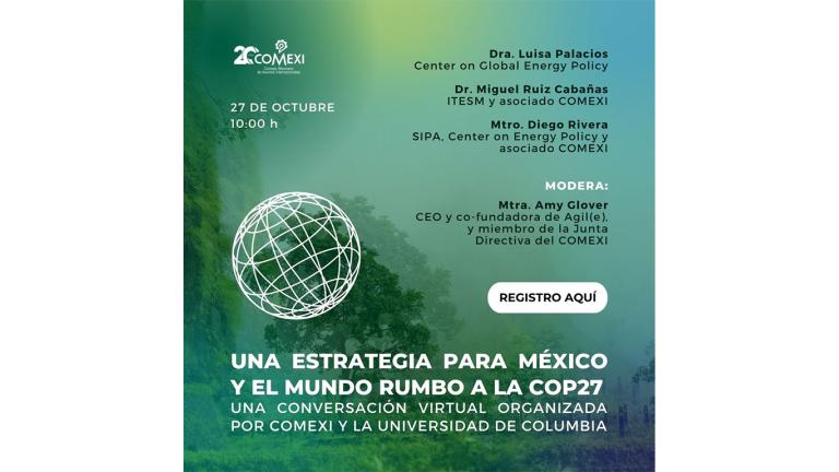 Director de la Iniciativa ODS en el Tec de Monterrey participa en foros compartiendo sobre las negociaciones y la estrategia de México rumbo a la COP 27