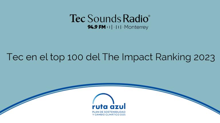 Tec en el top 100 del The Impact Ranking 2023