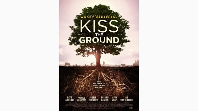 Portada del documental "Kiss the ground"