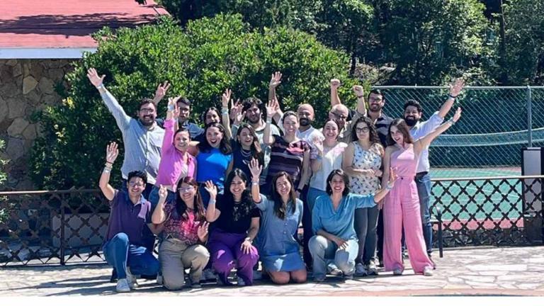 Integrantes del equipo Ruta Azul
