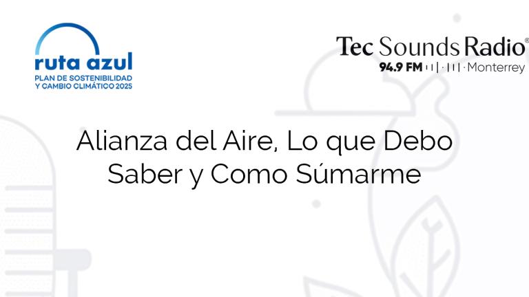 Alianza del Aire, Lo que Debo Saber y Como Súmarme