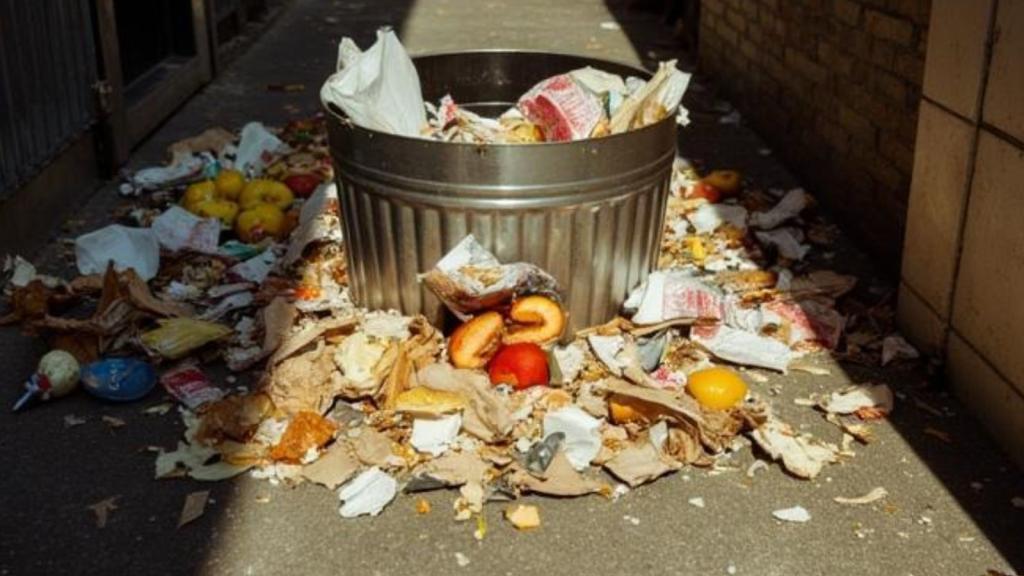 El costo climático invisible de tirar comida